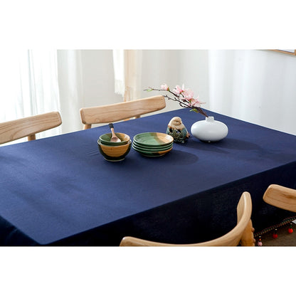 ELECTROPRIME New Fashion European Ethnic Style Colorful Ball Tassel Cotton Tablecloth, Size: 120x120cm