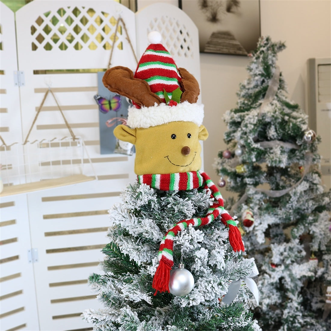 ELECTROPRIME CX20205 Elk Pattern Christmas Tree Pendant Decoration, Size: S