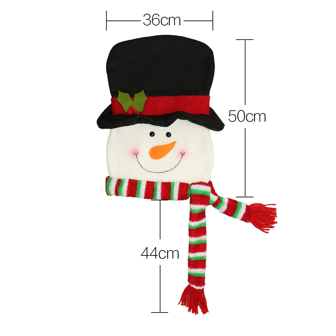 ELECTROPRIME CX20207 Santa Claus Pattern Christmas Tree Pendant Decoration, Size: L