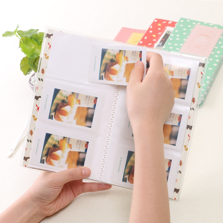 ELECTROPRIME 3 inch DIY Creativity Insert Type Many Trees Dry Pattern Mini Exquisite Photo Album