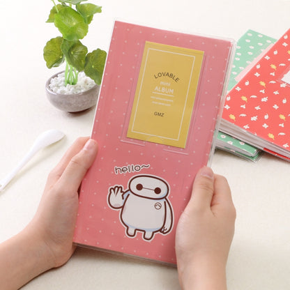 ELECTROPRIME 3 inch DIY Creativity Insert Type Baymax Pattern Mini Exquisite Photo Album
