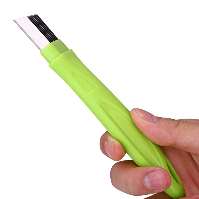ELECTROPRIME Kitchen Tool Manual Stainless Steel Filate Circle Shape Green Onion Slicer
