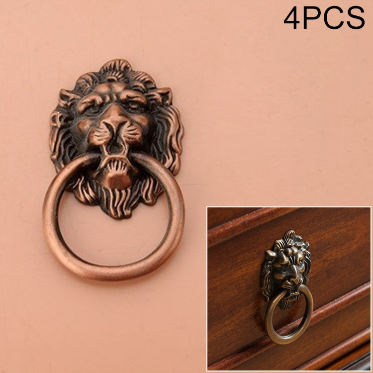 ELECTROPRIME Classical Single Hole Lion Head Wardrobe Medicine Cabinet Handle