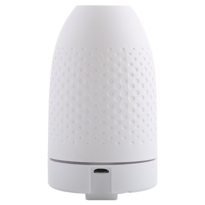 ELECTROPRIME 5W Honeycomb Texture Mini Humidifier with Colorful Light, Capacity: 50ml, DC 5V(White)