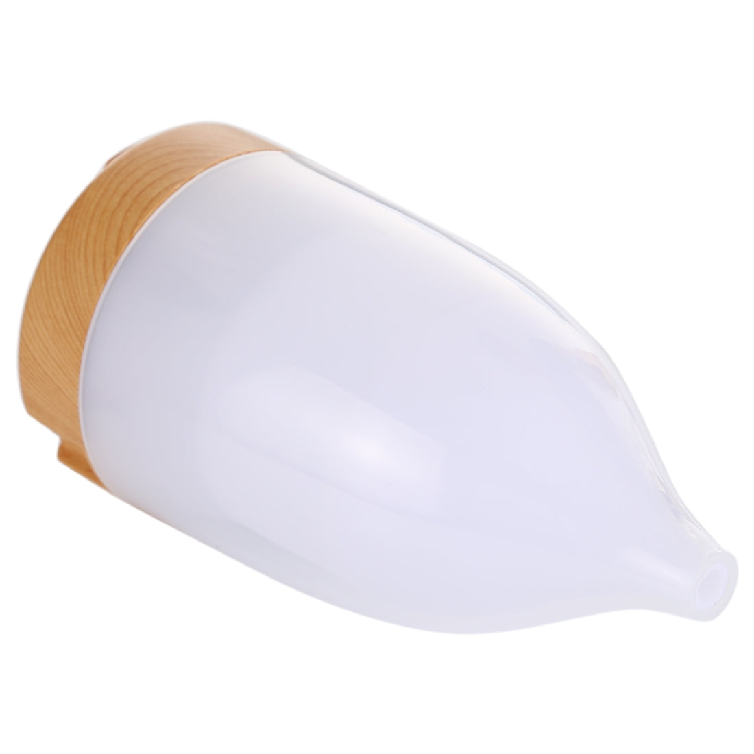 ELECTROPRIME 5W Bulb Shape Mini Humidifier with Colorful Light, Capacity: 50ml, DC 5V(White)