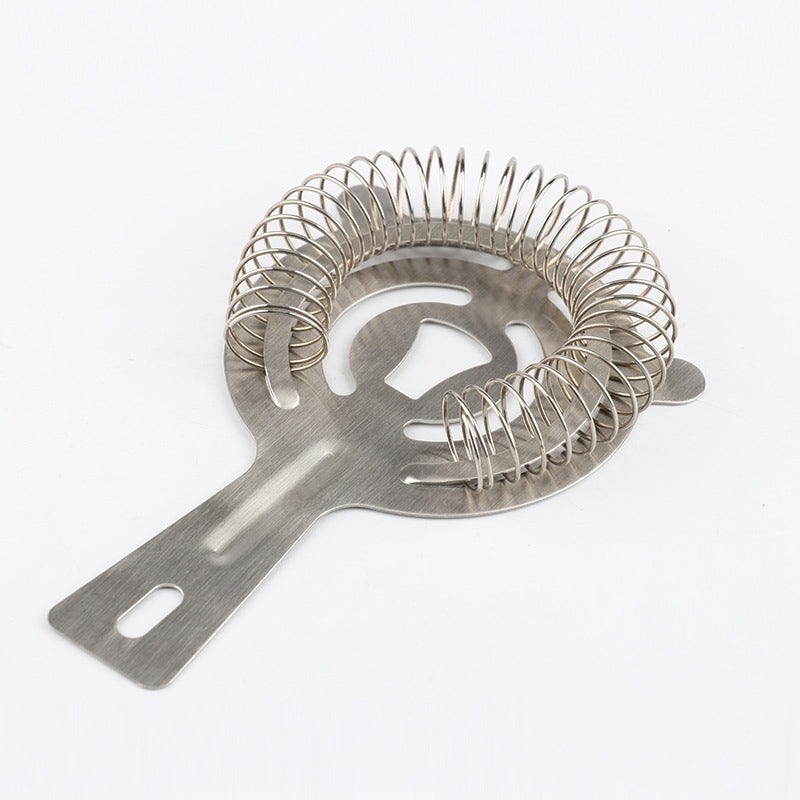 ELECTROPRIME Stainless Steel Ice Filter Cat Shaped Handle Ice Separator Cocktail Bartending Tools(Steel Color)