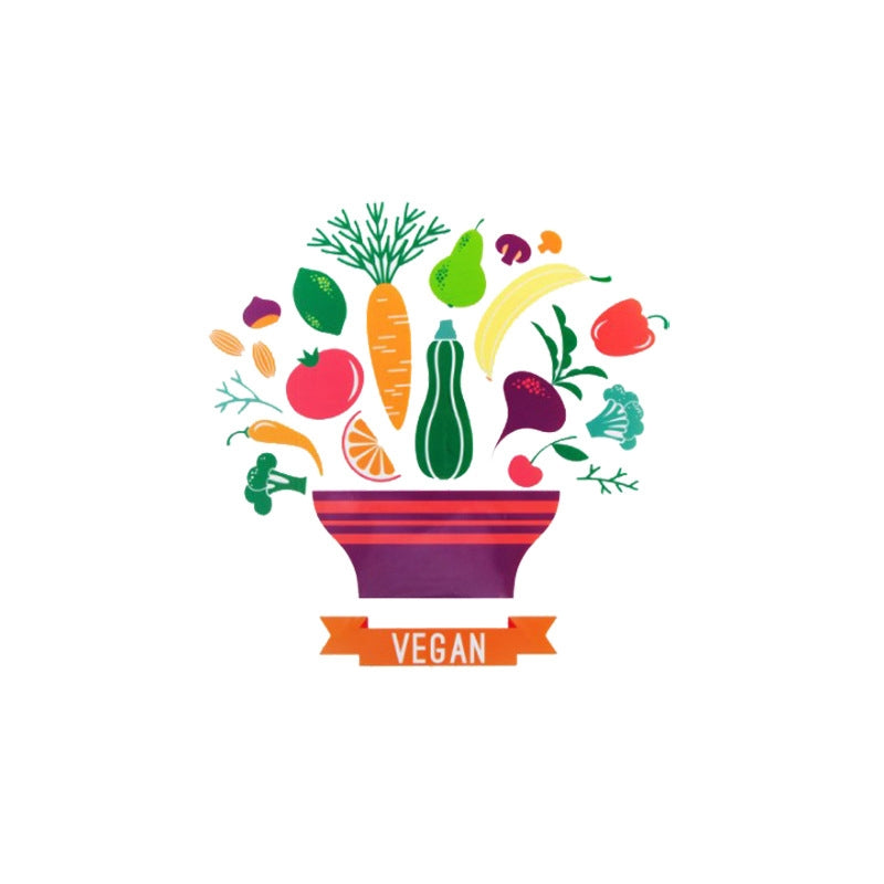 ELECTROPRIME 5 PCS Fruit Vegetable Pattern Household Kitchen Self-adhesive High Temperature Resistance Oil Resistant Wall Stickers Size: 60x90cm