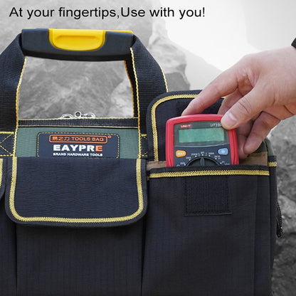 ELECTROPRIME Multi-function Oxford Cloth Cloth Bottom Electrician Belt Pouch Maintenance Tools Handbag Shoulder Bag Convenient Tool Bag, Size : 20 inch
