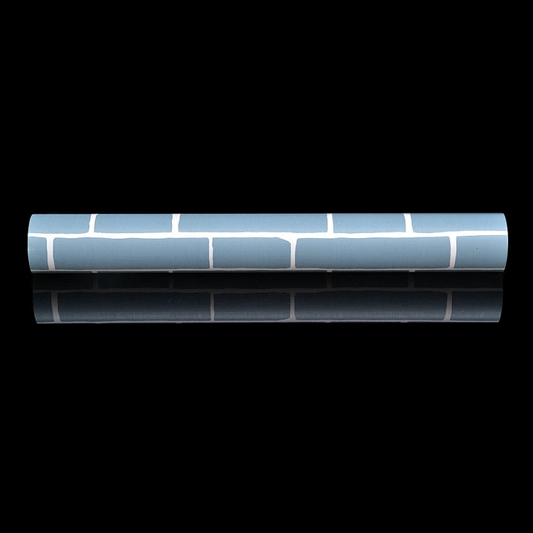 ELECTROPRIME Mediterranean Brick Creative 3D Stone Brick Decoration Wallpaper Stickers Bedroom Living Room Wall Waterproof Wallpaper Roll, Size: 45 x 1000cm