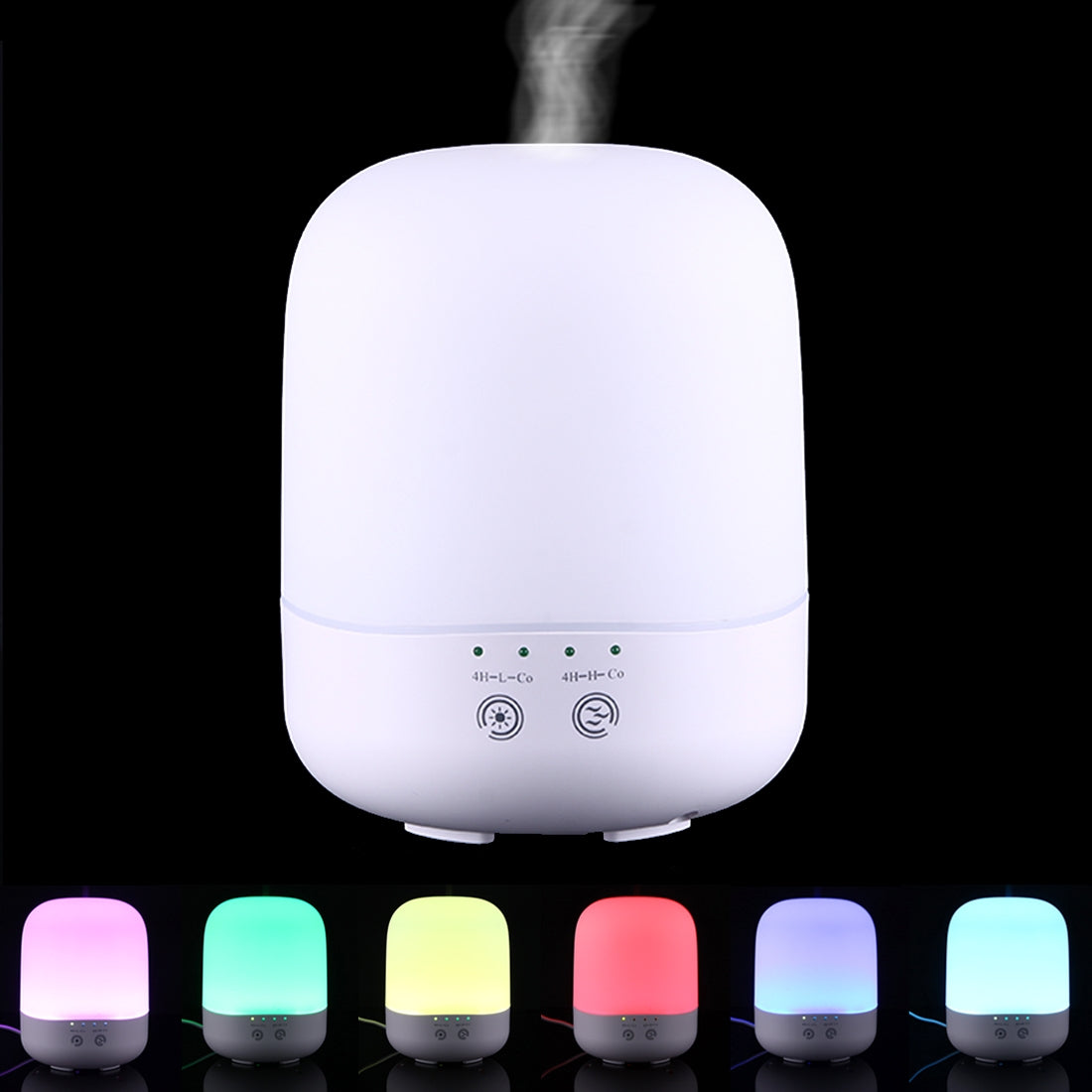 ELECTROPRIME 11.5W 300ML Colorful Light Aromatherapy Air Purifier Humidifier for Home / Office