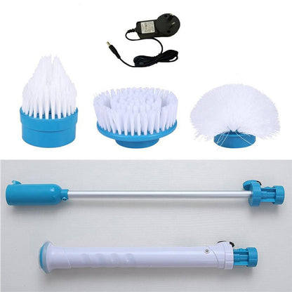 ELECTROPRIME Multi-function Tub and Tile Scrubber Cordless Power Spin Scrubber Power Cleaning Brush Set for Bathroom Floor Wall, AU Plug