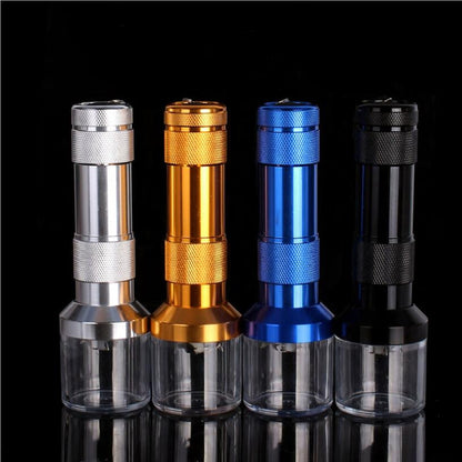 ELECTROPRIME Aluminum Alloy Electric Tobacco Grinder, Random Color Delivery