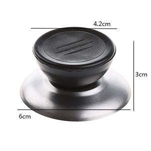 ELECTROPRIME 12 PCS Kitchen Universal Replaceable Pot Cover Handle Circular Plastic Knob