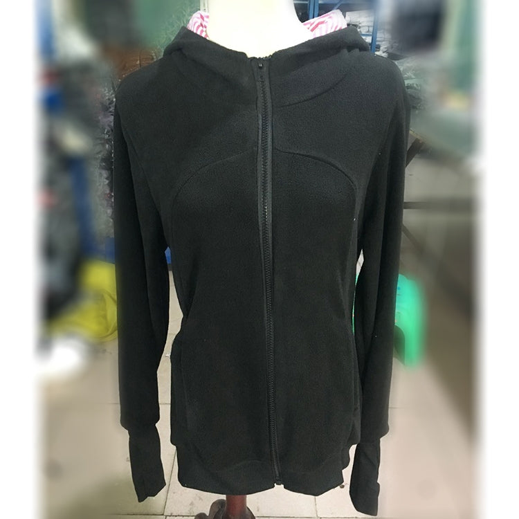 ELECTROPRIME Three-in-one Multi-function Mother Kangaroo Zipper Hoodie Coat with Front Cap Size: XXL, Chest: 110-116cm, Waist:91-95cm, Hip: 116-123cm (Black+Red)