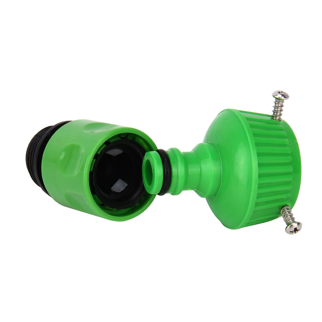 ELECTROPRIME Home Garden Faucet Fast Connector Adapter(Green)