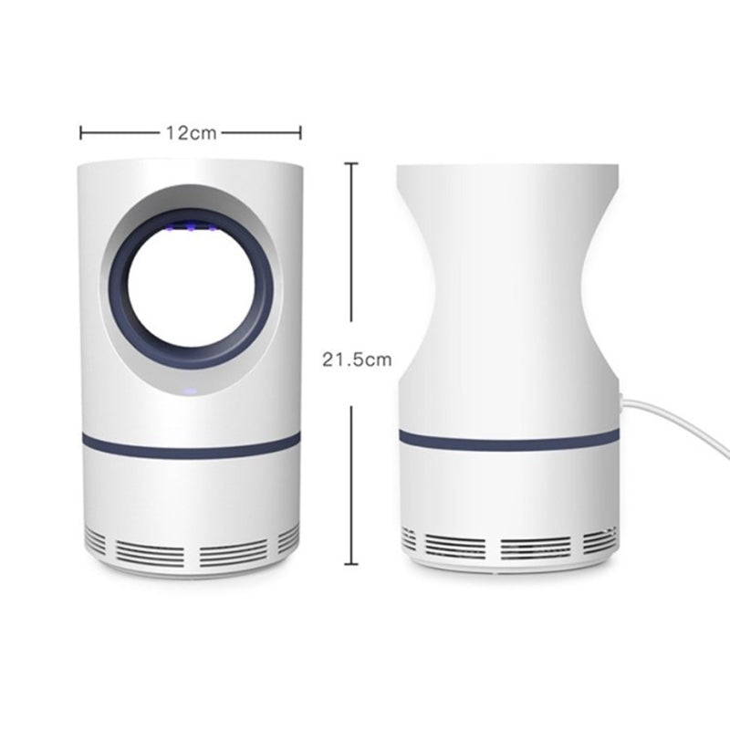 ELECTROPRIME 188 5W DC 5V 1A Cylindrical Type USB Photocatalyst Mosquito Killer Light Fly Killer Repellent, Length: 1.08m