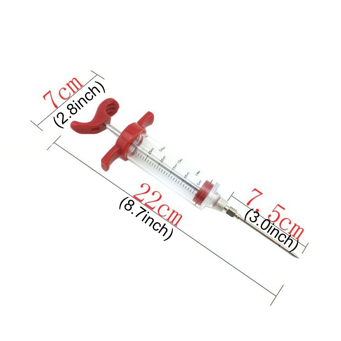 ELECTROPRIME Creative Kitchen Tools Condiment Syringe Turkey Needle Barbecue Sauce Syringes Cooking Tools