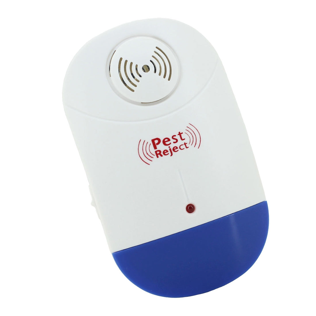 ELECTROPRIME Electronic Ultrasonic Mosquito Rat Pest Control Repeller with LED Light, EU Plug AC90V-250V (White+Blue)