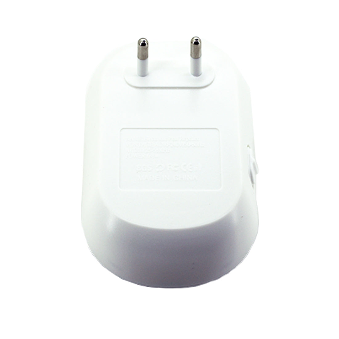 ELECTROPRIME Electronic Ultrasonic Mosquito Rat Pest Control Repeller with LED Light, EU Plug AC90V-250V (White+Blue)