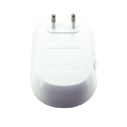 ELECTROPRIME Electronic Ultrasonic Mosquito Rat Pest Control Repeller with LED Light, EU Plug AC90V-250V (White+Blue)