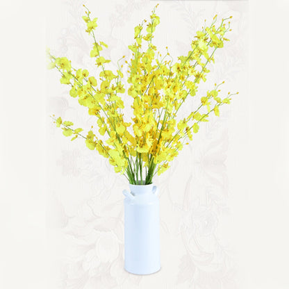 ELECTROPRIME Home Wedding Party Decor Silk Orchid DIY Artificial Flower Phalaenopsis Bouquets, Random Color Delivery