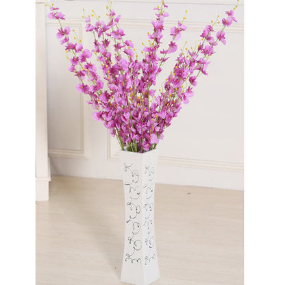 ELECTROPRIME Home Wedding Party Decor Silk Orchid DIY Artificial Flower Phalaenopsis Bouquets, Random Color Delivery