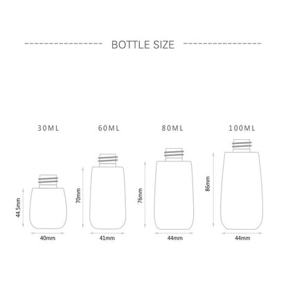 ELECTROPRIME 10 PCS Portable Refillable Plastic Fine Mist Perfume Spray Bottle Transparent Empty Spray Sprayer Bottle, 60ml(Pink)