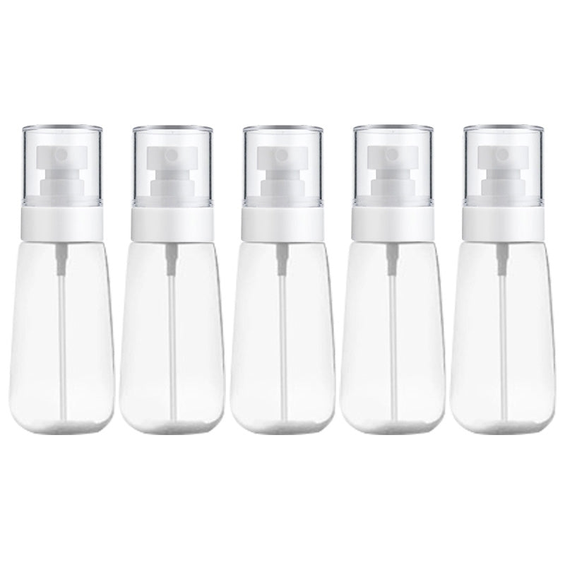 ELECTROPRIME 10 PCS Portable Refillable Plastic Fine Mist Perfume Spray Bottle Transparent Empty Spray Sprayer Bottle, 60ml(Transparent)