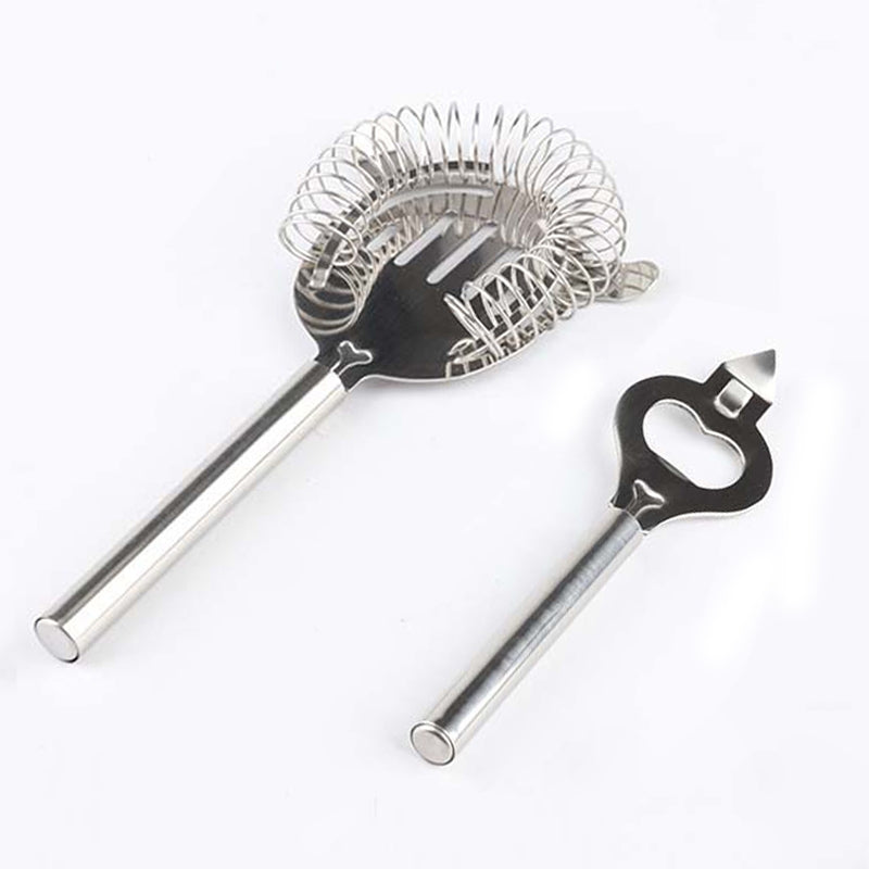 ELECTROPRIME 18 in 1 Cocktail Shaker Tools Setwith Acrylic Mount, , Capacity: 350ml