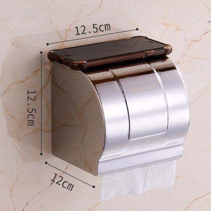 ELECTROPRIME K8 304 Stainless Steel Bathroom Wall-mounted Waterproof Bright Light Paper Towel Roll Holder