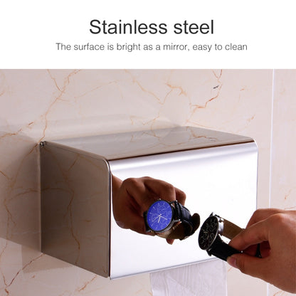 ELECTROPRIME K20 304 Stainless Steel Bathroom Wall-mounted Waterproof Bright Light Paper Towel Roll Holder