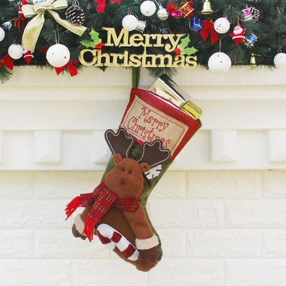ELECTROPRIME Christmas Ornament Decoration Merry Christmas Christmas Big Stocking Gift Bag Pendant