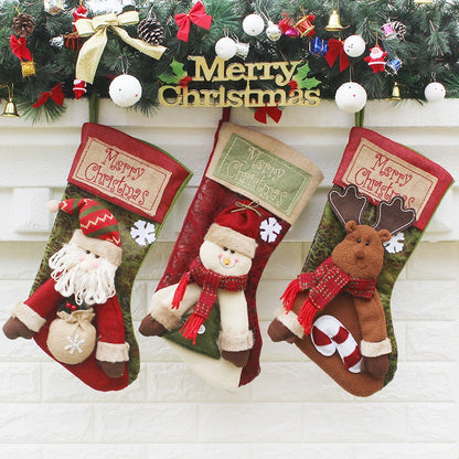 ELECTROPRIME Christmas Ornament Decoration Merry Christmas Christmas Big Stocking Gift Bag Pendant