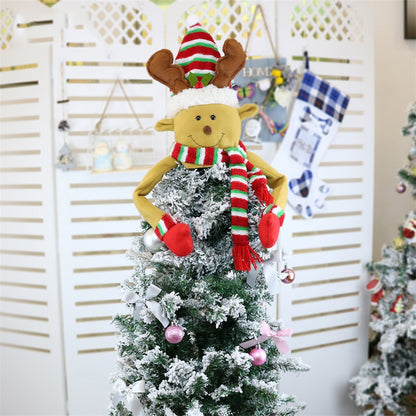 ELECTROPRIME CX20206 Elk Pattern Christmas Tree Pendant Decoration, Size: S