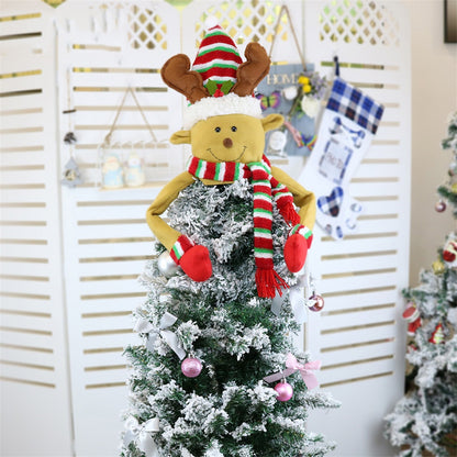 ELECTROPRIME CX20208 Elk Pattern Christmas Tree Pendant Decoration, Size: L