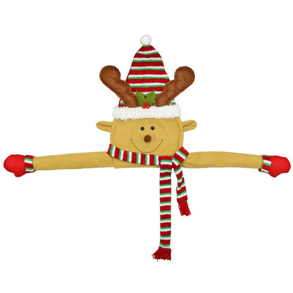 ELECTROPRIME CX20208 Elk Pattern Christmas Tree Pendant Decoration, Size: L