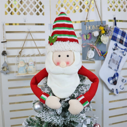ELECTROPRIME CX20208 Santa Claus Pattern Christmas Tree Pendant Decoration, Size: L