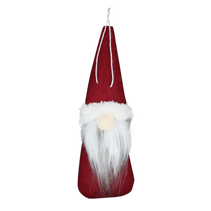 ELECTROPRIME CX20213 Square Faceless Doll Christmas Tree Pendant Decoration(Red)