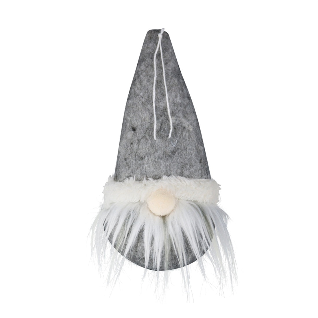 ELECTROPRIME CX20211 Circle Faceless Doll Christmas Tree Pendant Decoration(Grey)