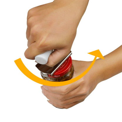 ELECTROPRIME Effortless Stainless Steel Can Opener Seal Lid Remover Kitchen Tool