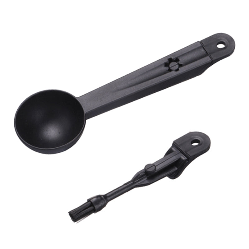 ELECTROPRIME Coffee Machine Cleaning Brush Tool with Measure Scoop Spoon