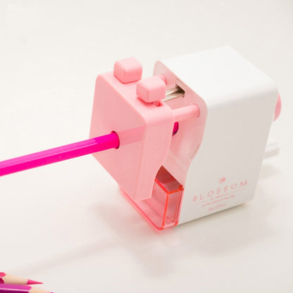 ELECTROPRIME Deli Manual Pencil Sharpener with Auto Suction Function
