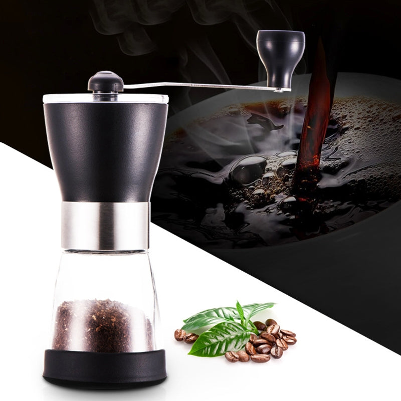 ELECTROPRIME Portable Conical Burr Mill Manual Spice Herbs Hand Grinding Machine Coffee Grinder, Capacity: 20g