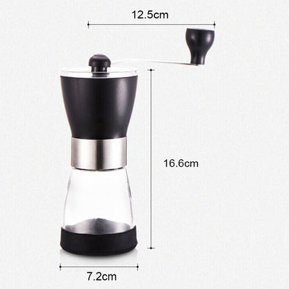 ELECTROPRIME Portable Conical Burr Mill Manual Spice Herbs Hand Grinding Machine Coffee Grinder, Capacity: 20g