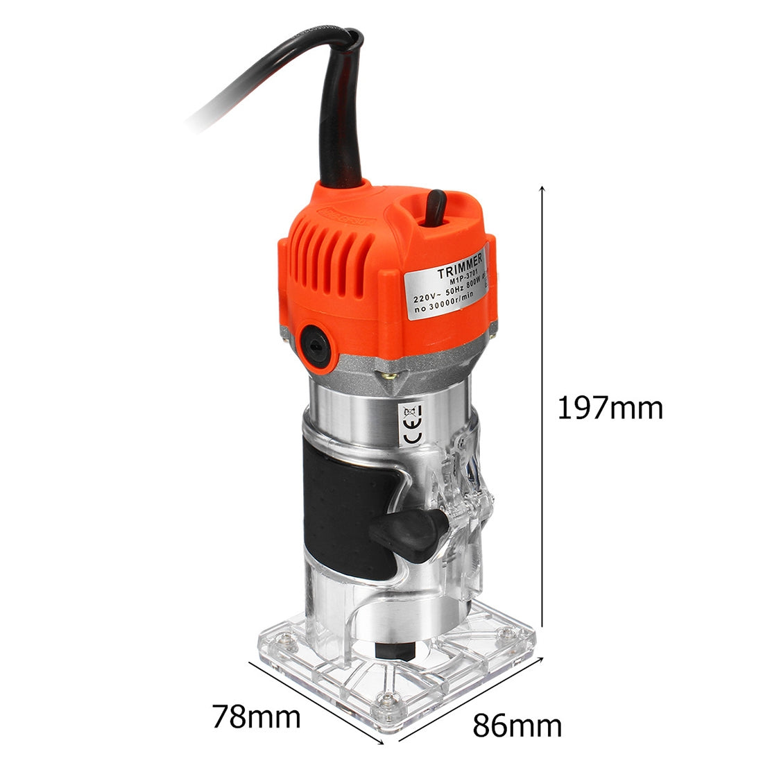 ELECTROPRIME Wood Trimming Slotted Electromechanical Power Tool