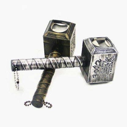 ELECTROPRIME Hammer Shape Creative Beer Wine Bottle Opener (Silver)