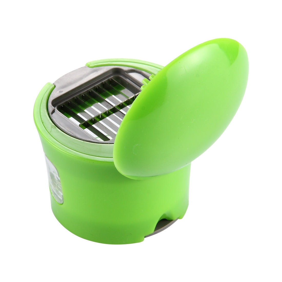 ELECTROPRIME 2 PCS Multi-purpose Mini Kitchen Tool Vegetable Garlic Manual Slicer Cutter Chopper Random Color Delivery
