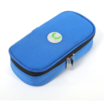 ELECTROPRIME Travel Needs Outdoor Insulated Bag Insulin Storage Bag, Size: 20.3*10*5cm(Blue)