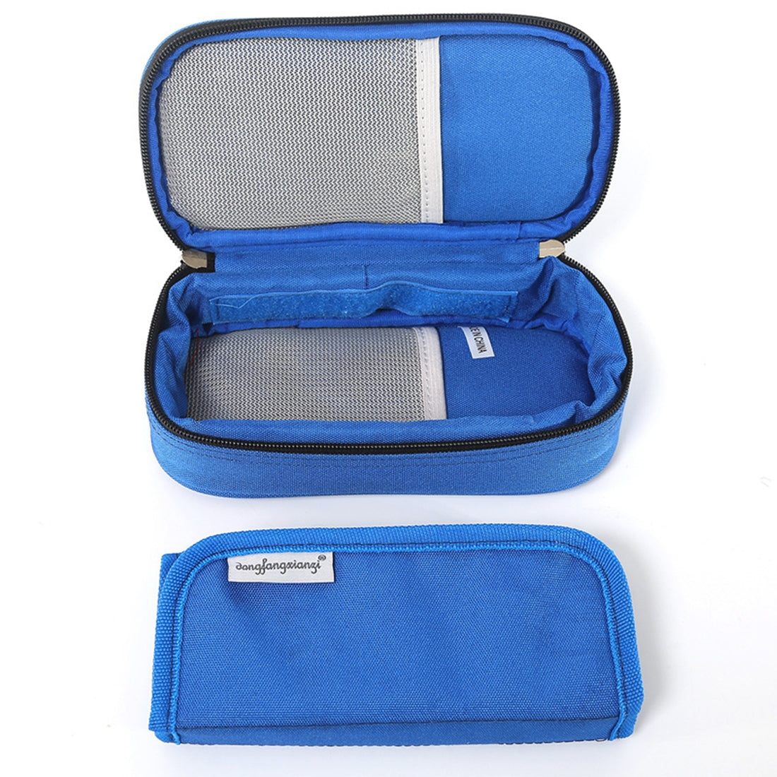 ELECTROPRIME Travel Needs Outdoor Insulated Bag Insulin Storage Bag, Size: 20.3*10*5cm(Blue)