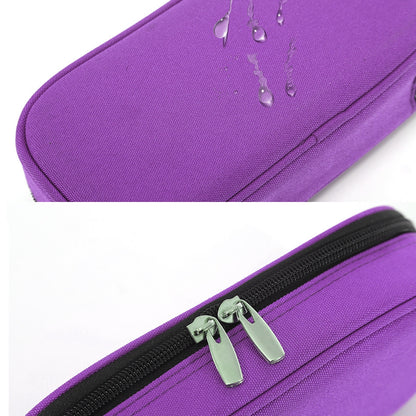 ELECTROPRIME Travel Needs Outdoor Insulated Bag Insulin Storage Bag, Size: 20.3*10*5cm(Purple)